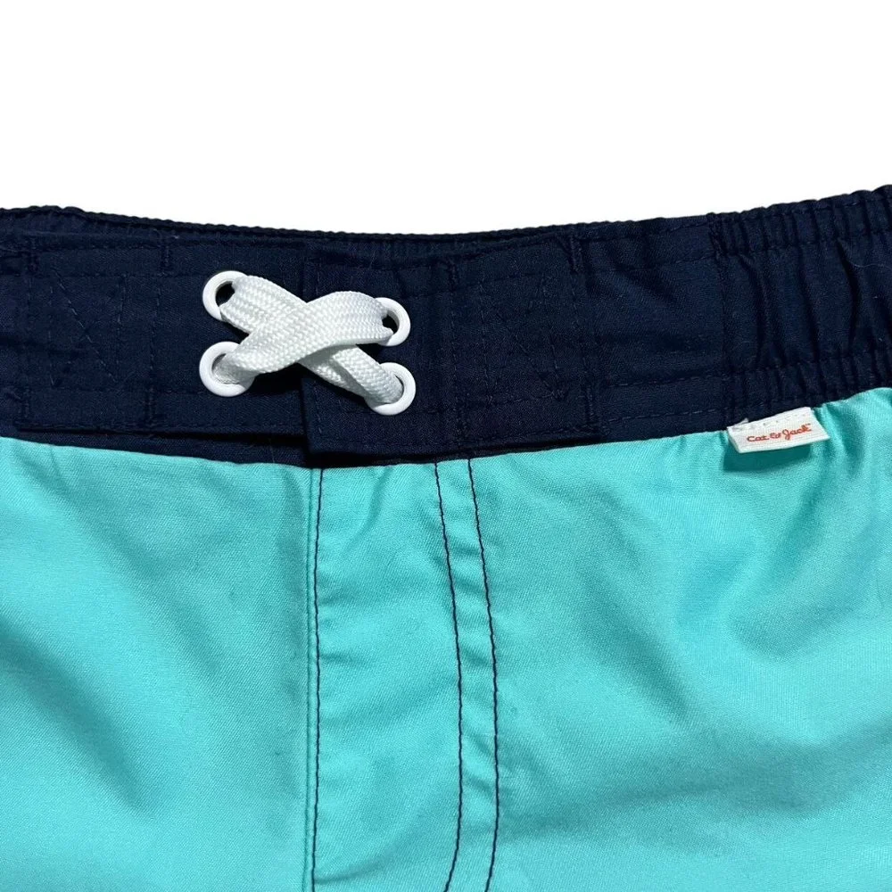 Cat & Jack 2T Blue & Navy Swim Trunks